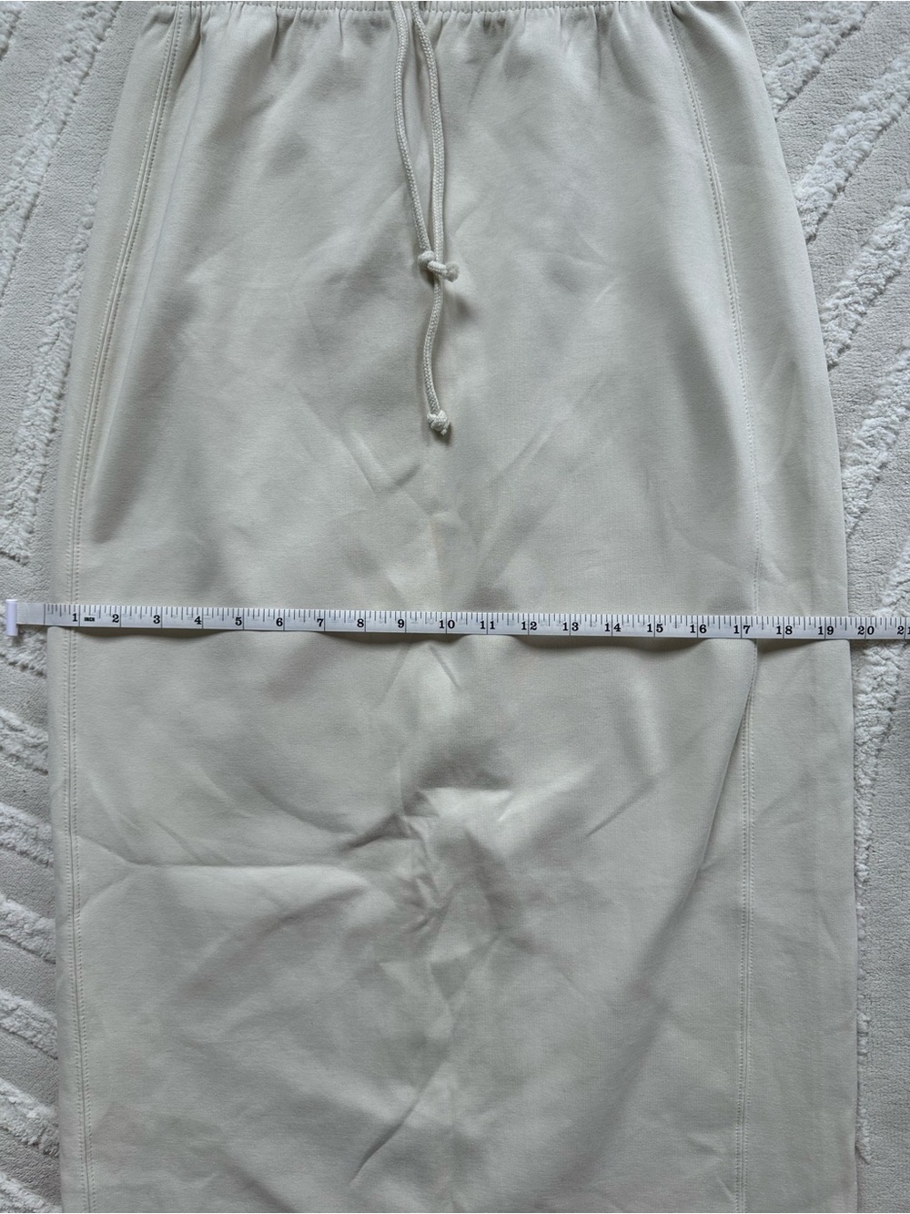 Zara | Clean Interlock Plush Midi Skirt - Picture 7 of 8